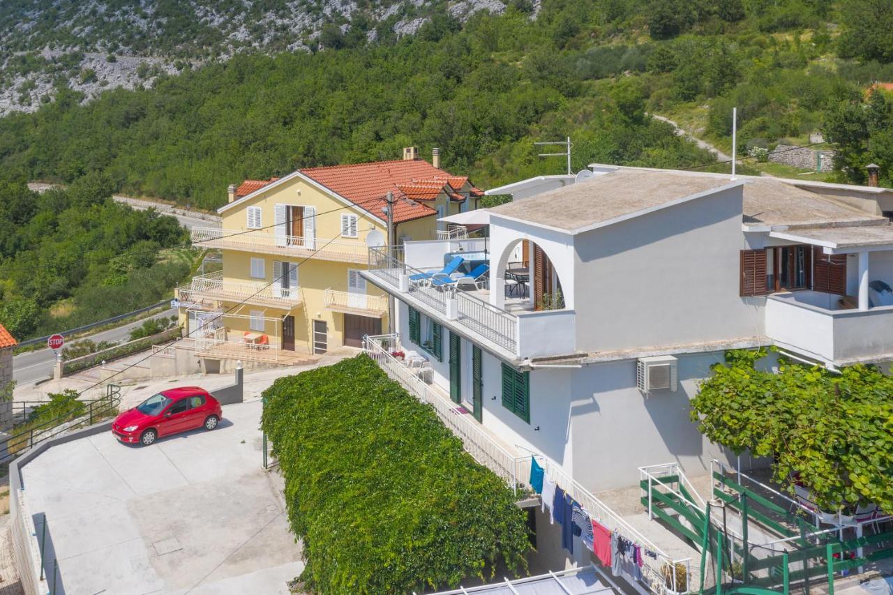 Panoramico Apartment, Private Jacuzzi Brela Exterior foto