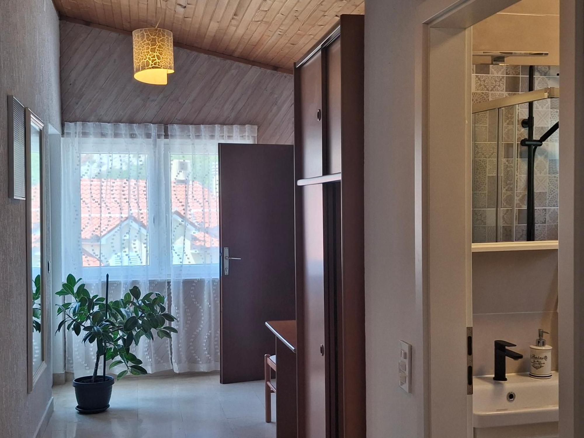 Panoramico Apartment, Private Jacuzzi Brela Exterior foto