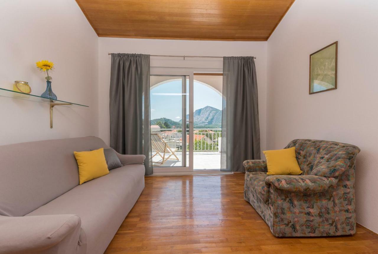 Panoramico Apartment, Private Jacuzzi Brela Exterior foto